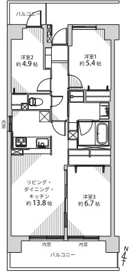 ユーハウス大森６A号室