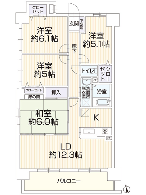 宝マンション島田東 501