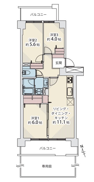 ライオンズマンション杁中ガーデンC棟