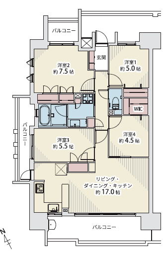 サンクレーア野並イーストコート301